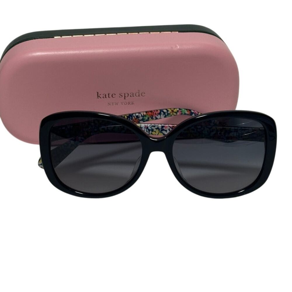 Kate Spade IMOLA/F/S Black/Dark Grey Shaded 57/16/145 women Sunglasses